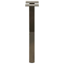 sofabordsben X-formet 2 stk. naturstål 28 x (42-43) cm stål