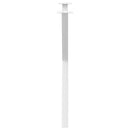 spisebordsben X-formet 2 stk. hvid 70 x (72-73) cm stål