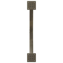 spisebordsben X-formet 2 stk. naturstål 70 x (72-73) cm stål