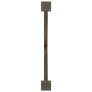 spisebordsben X-formet 2 stk. naturstål 90x(72-73) cm stål
