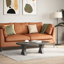 sofabordsben X-formet 2 stk. antracit 40x(30-31) cm stål