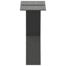sofabordsben X-formet 2 stk. antracit 40x(30-31) cm stål