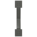 sofabordsben X-formet 2 stk. antracit 70x(30-31) cm stål