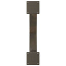 sofabordsben X-formet 2 stk. naturstål 70x(30-31) cm stål