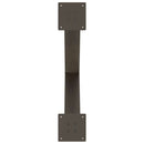 spisebordsben X-formet 3 stk. naturstål 70x(72-73) cm stål