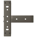 sofabordsben T-formet 2 stk. sort 30x25x(30-31) cm stål