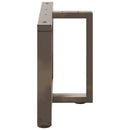 sofabordsben T-formet 2 stk. sort 60x25x(42-43) cm stål