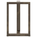 spisebordsben T-formet 2 stk. sort 60x35x(72-73) cm stål