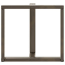 spisebordsben T-formet 2 stk. sort 80x35x(72-73) cm stål