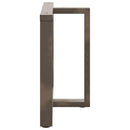 spisebordsben T-formet 2 stk. sort 90x35x(72-73) cm stål