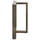 spisebordsben T-formet 2 stk. sort 100x35x(72-73) cm stål