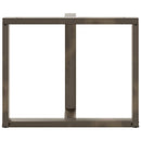 spisebordsben T-formet 2 stk. sort 100x35x(72-73) cm stål