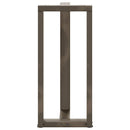 barbordsben T-formet 2 stk. sort 50x35x(90-91) cm stål