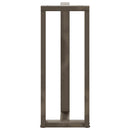 barbordsben T-formet 2 stk. sort 40x35x(100-101) cm stål