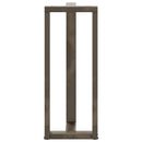 barbordsben T-formet 2 stk. sort 50x35x(100-101) cm stål