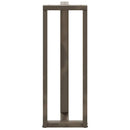 barbordsben T-formet 2 stk. sort 40x35x(110-111) cm stål