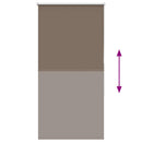 rullegardin mørklægning 80x130 cm stofbredde 75,7 cm polyester