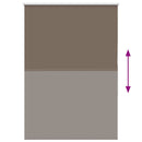 rullegardin mørklægning 115x130 cm stofbredde 110,7cm polyester