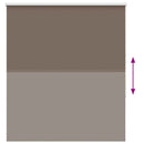 rullegardin mørklægning 135x150 cm stofbredde 131,6cm polyester