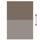 rullegardin mørklægning 100x175 cm stofbredde 95,7 cm polyester