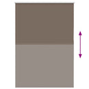 rullegardin mørklægning 115x175 cm stofbredde 110,7cm polyester