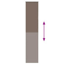 rullegardin mørklægning 50x210 cm stofbredde 45,7 cm polyester