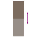 rullegardin mørklægning 85x230 cm stofbredde 80,7 cm polyester