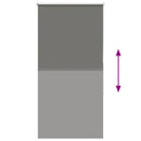 rullegardin mørklægning 75x150 cm stofbredde 70,7 cm polyester