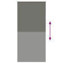 rullegardin mørklægning 105x210 cm stofbredde 100,7cm polyester