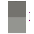 rullegardin mørklægning 130x210 cm stofbredde 126,6cm polyester