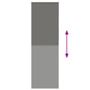 rullegardin mørklægning 65x230 cm stofbredde 60,7 cm polyester