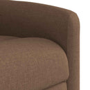 massagestol stof brun