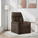 lænestol mikrofiberstof brun