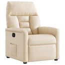 lænestol mikrofiberstof beige