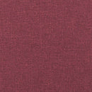 lænestol stof vinrød