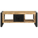 sofabord 90x50x36 cm massivt ru mangotræ