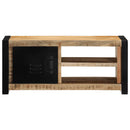 tv-bord 80x30x35 cm massivt ru mangotræ