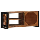 tv-bord 80x30x35 cm massivt genbrugstræ