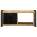 tv-bord 80x30x35 cm massivt ru mangotræ