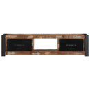 tv-bord 100x30x25 cm massivt genbrugstræ