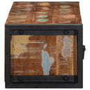 tv-bord 100x30x25 cm massivt genbrugstræ