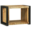 Væg Cube med opbevaring Brun 55 x 35 x 40 cm Massivt mangotræ