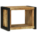 Væg Cube med opbevaring Brun 55 x 35 x 40 cm Massivt mangotræ