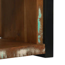 Væg Cube med opbevaring Brun 55 x 35 x 40 cm Solid genbrugs træ
