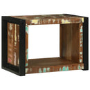 Væg Cube med opbevaring Brun 55 x 35 x 40 cm Solid genbrugs træ