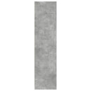 klædeskab 30x50x200 cm konstrueret træ betongrå
