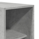 klædeskab 30x50x200 cm konstrueret træ betongrå