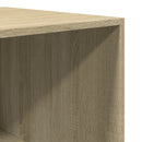 klædeskab 80x50x200 cm konstrueret træ sonoma-eg
