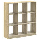 bogreol 102x32x108 cm konstrueret træ sonoma-eg