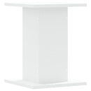 plantestativer 2 stk. 30x30x40 cm konstrueret træ hvid